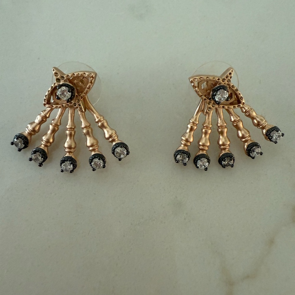 Kendra Scott Evil eye earrings and jackets from Mystic Bazaar